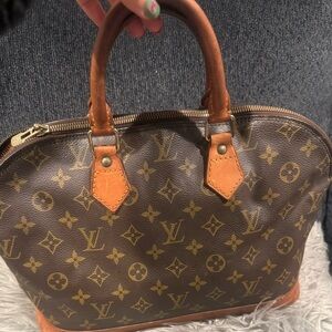 Louis Vuitton Brown Monogram Handbag